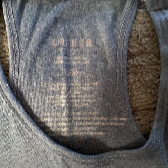 Guess Racerback with rose gold sparkle - Picture 2 of 2